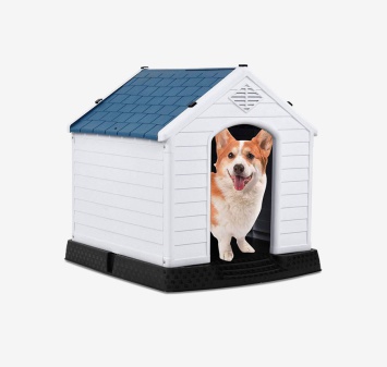 Spaniel Dog Bowl Black