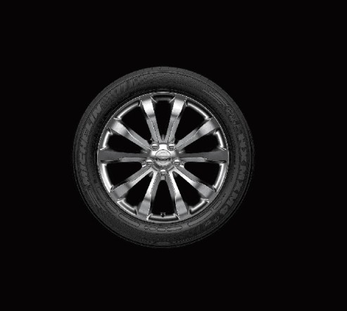 Rettifica dei pneumatici con testa del chiodo