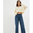 Long Sleeve Flower Pullover