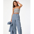Linen Palazzo Pants Summer