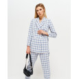 Tailored Mansy Check Blazer