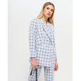 Tailored Mansy Check Blazer