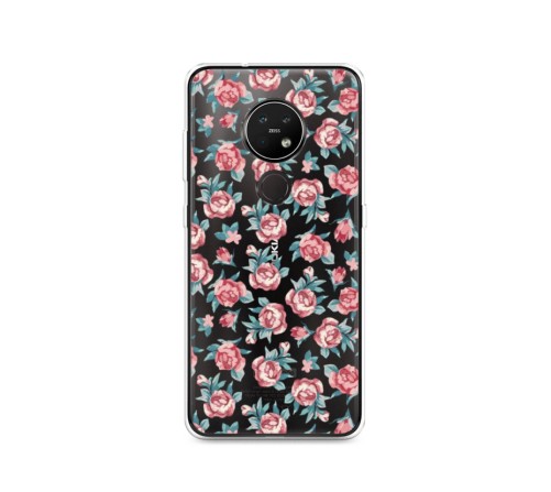 Couverture de téléphone à fleurs