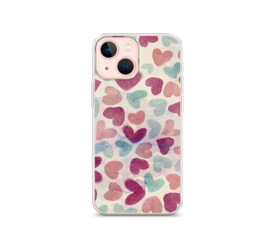 Einband mit rosa Prints