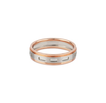 Layered Gold Silver Ring