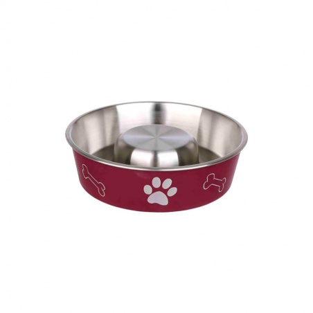 Spaniel Dog Bowl Black