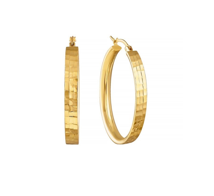 Gold Hoop Earring