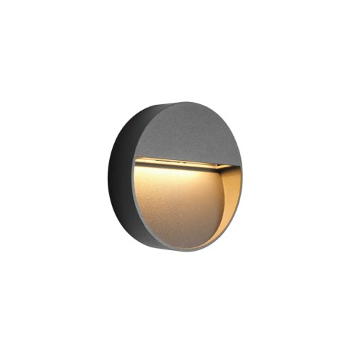 Lampe de guidage murale ronde